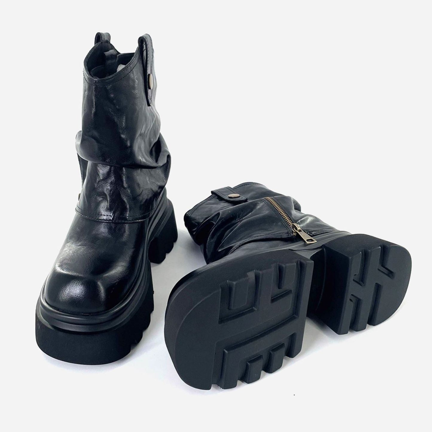 Loose Fit Short Boots【TR3380】