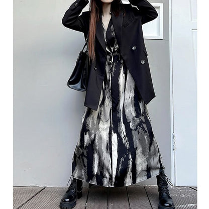 Tie Dye All-in-one Dress【TR3084】