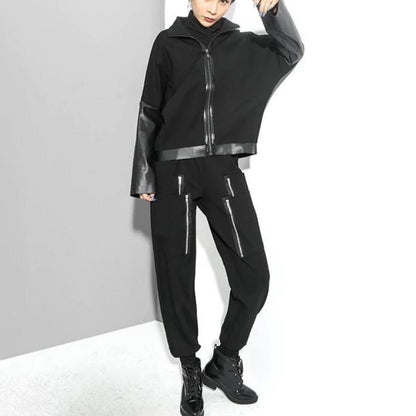 Pu Leather Mode Jacket【TR1407】
