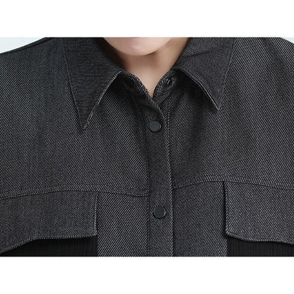 Thick Casual Collared Shirt【TR3134】