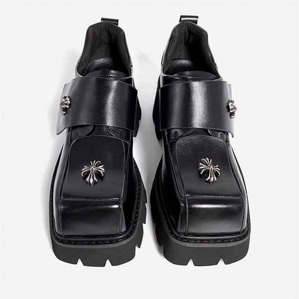 Metallic Cross Pattern Shoes【TR3404】