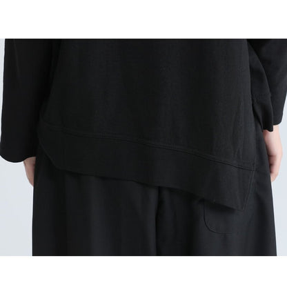 Asymmetry Flare Simple T-Shirt【TR3145】