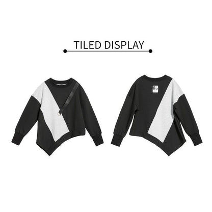 〈Unisex〉Color Block Pullover Shirt【TR2990】