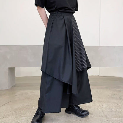 Irregular Wide Leg Pants【TR2493】