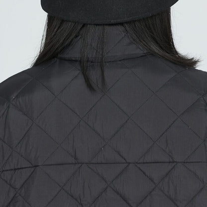 Quilting Polo-Neck Jacket【TR3247】