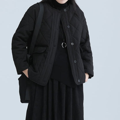 No-Collar Diamond Jacket【TR3252】