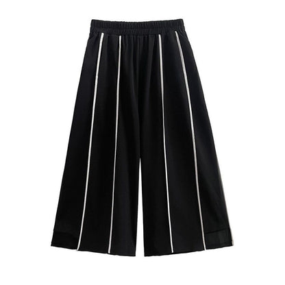 〈Unisex〉Wide-leg Line Pants【TR0511】