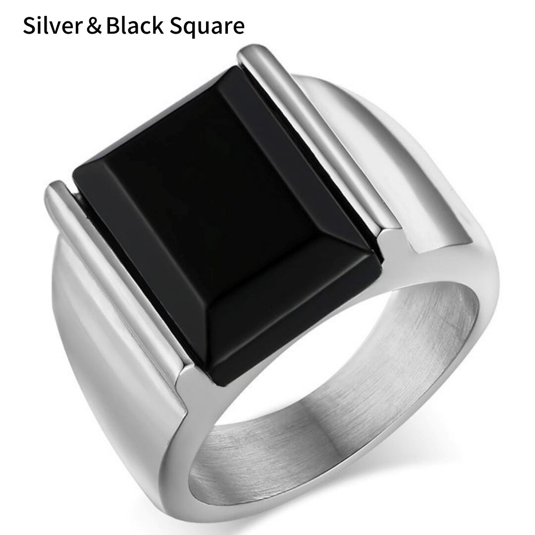 Blackstone Stainless Steel Ring【TR2763】