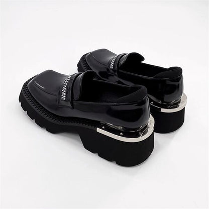 Leather Loafers Shoes【TR3393】
