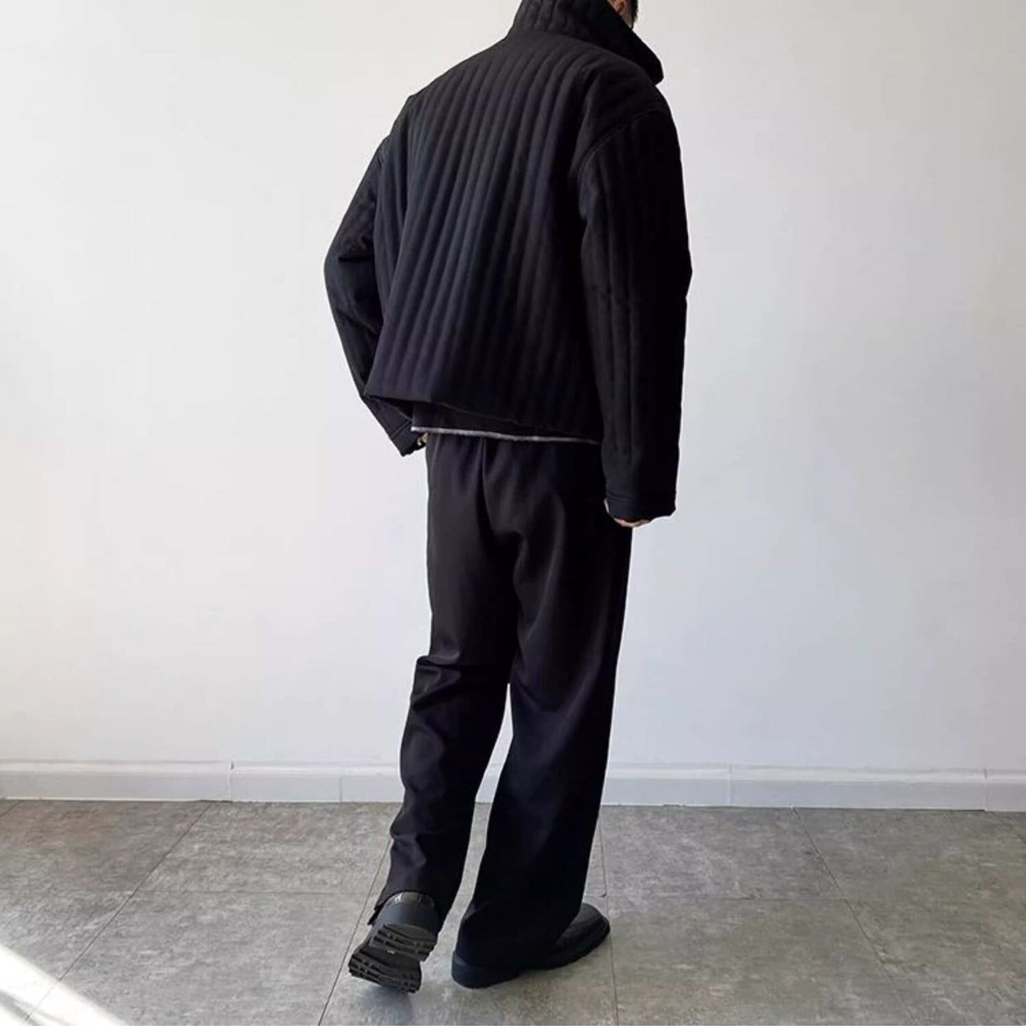 Quilted Stand Collar Jacket【TR3321】