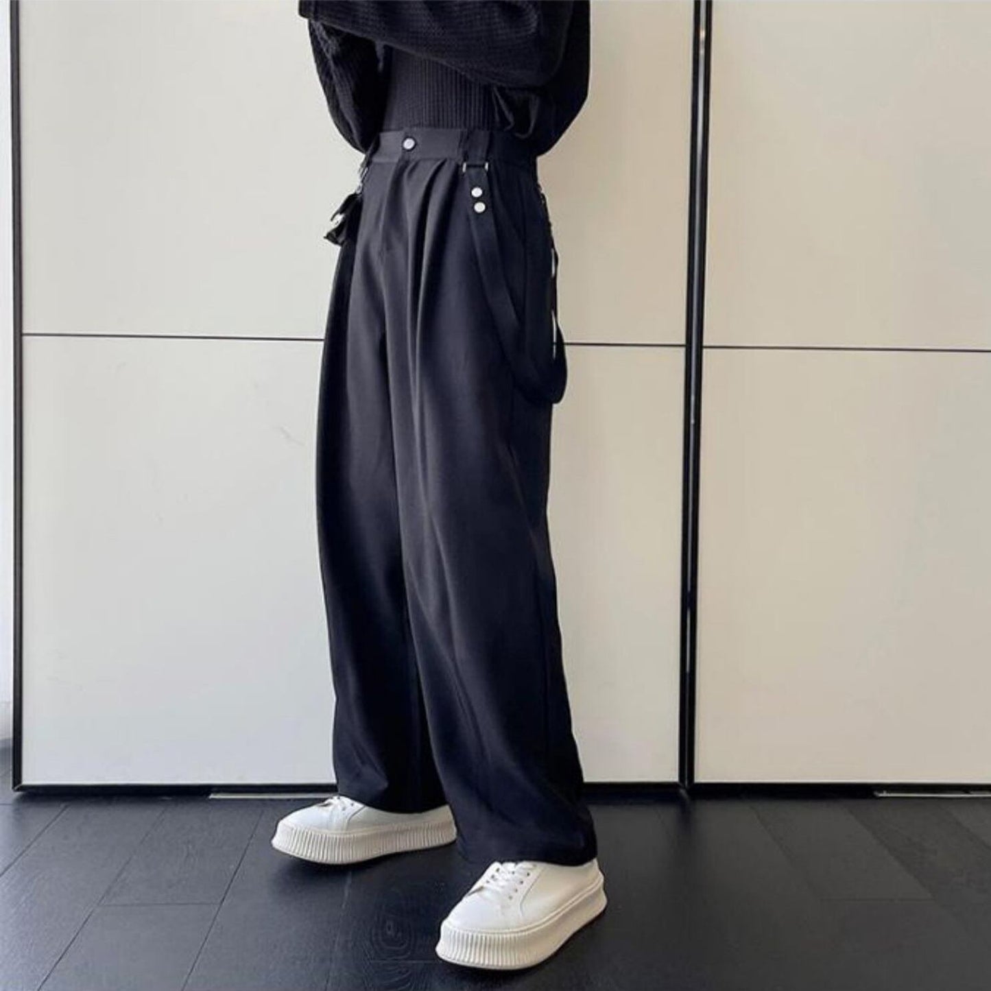 Tucked Wide Leg Pants【TR3290】