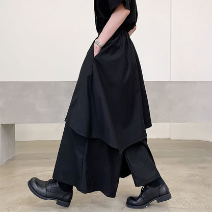 Irregular Design Wide Pants【TR3312】