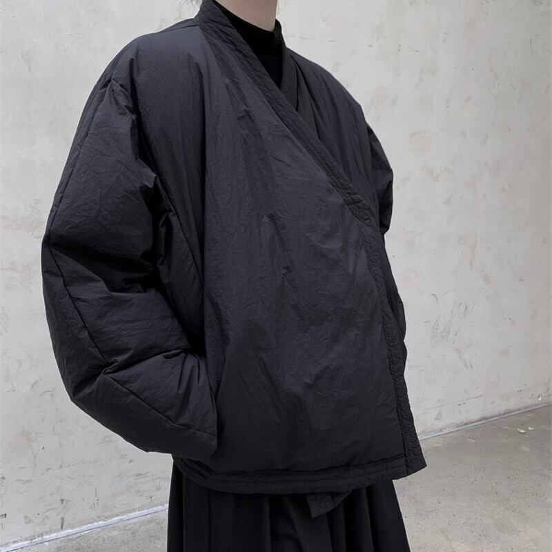 Asymmetry V-Neck Loose Jacket【TR3248】