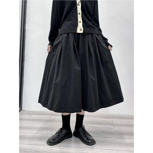 A-Line Simple Skirt【TR3159】
