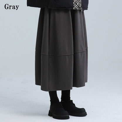 Tiered A-Line Simple Skirt【TR3169】