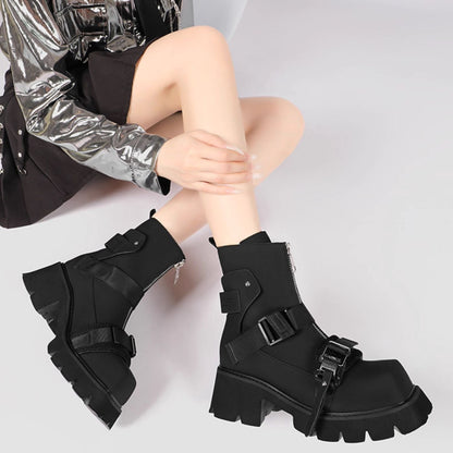 Punk-Rock Short Boots【TR3379】