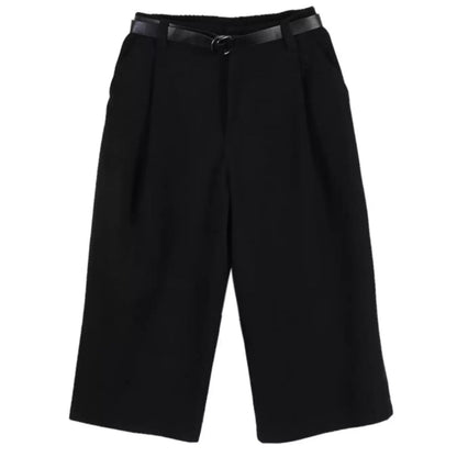 Cropped Semi-wide Pants【TR3292】