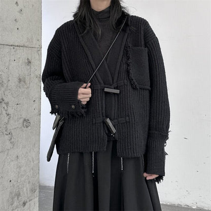 Damage Knit Short Jacket【TR3270】