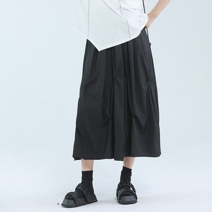 Asymmetry Drape Skirt【TR3174】