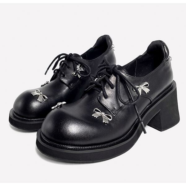 Ribbon Chunky Shoes【TR3399】