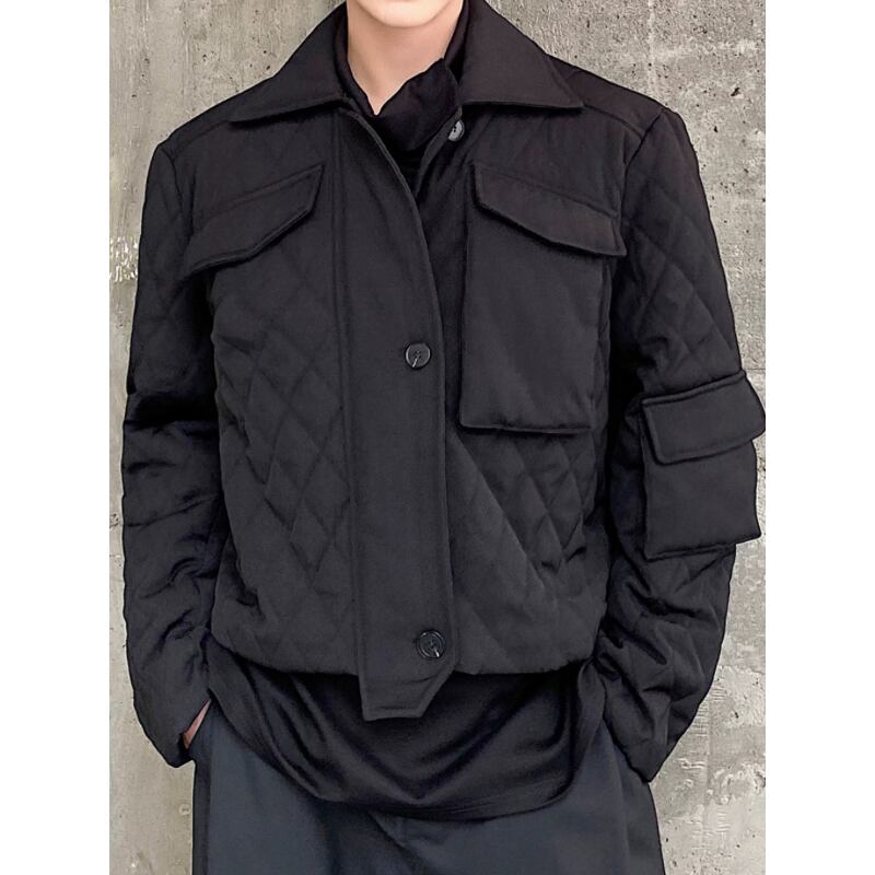 Quilted Utility Short Jacket【TR3356】