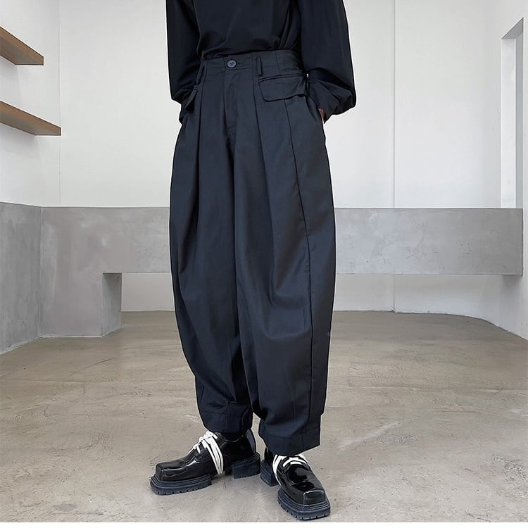 Leisurely Wide-Leg Pants【TR2489】