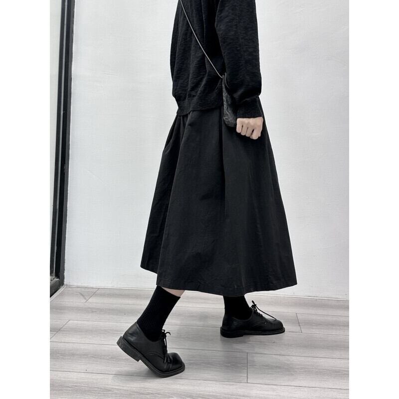 A-Line Simple Skirt【TR3159】