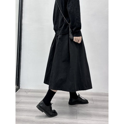 A-Line Simple Skirt【TR3159】
