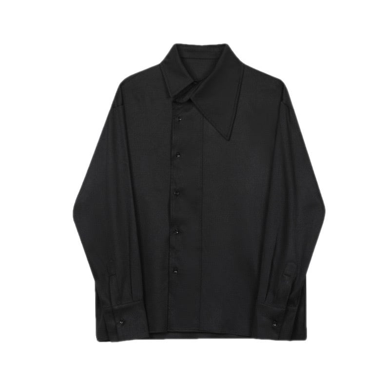 Nichi-botton Asyme Shirt【TR1446】