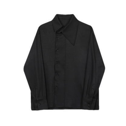 Nichi-botton Asyme Shirt【TR1446】