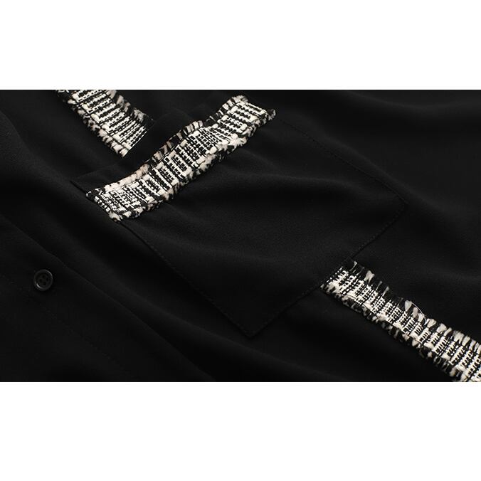 〈Unisex〉Irregular Loose Shirt【TR3035】