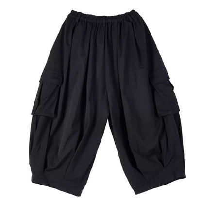 Cropped Balloon Cargo Pants【TR3306】