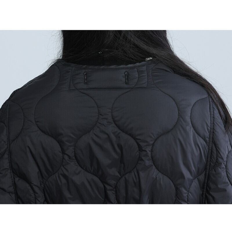 Embossed Ribbon No-Collar Jacket【TR3258】