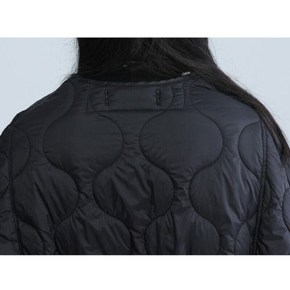 Embossed Ribbon No-Collar Jacket【TR3258】