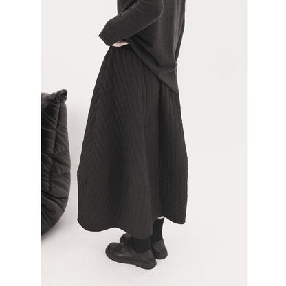 Quilting Crumply Skirt【TR3158】