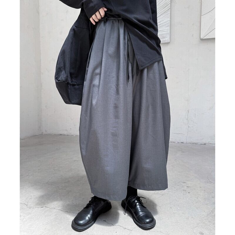 Barrel Simple Casual Pants【TR3208】