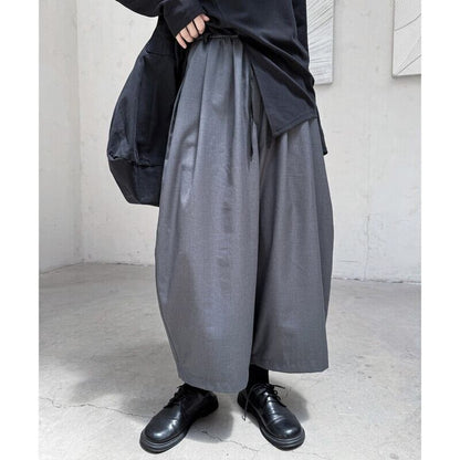 Barrel Simple Casual Pants【TR3208】