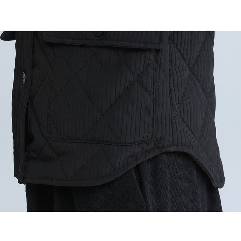 No-Collar Diamond Jacket【TR3252】