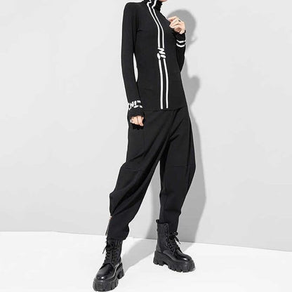 High-neck Cutsew Shirt【TR0515】