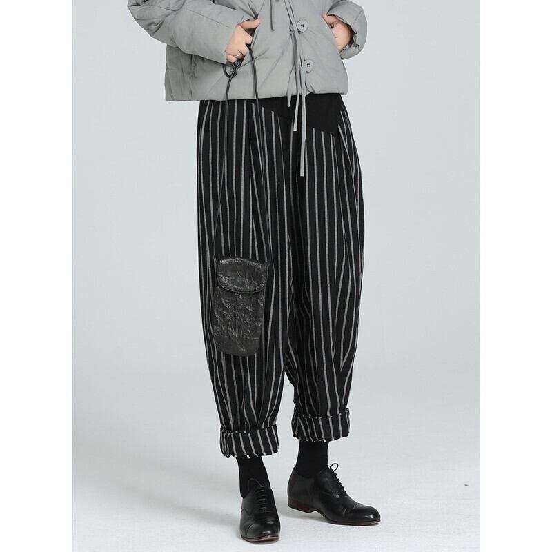 Stripe Barrel Pants【TR3230】