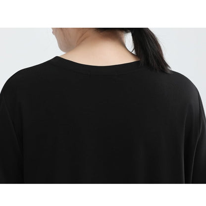 Side-Ribbon Loose T-Shirt【TR3144】