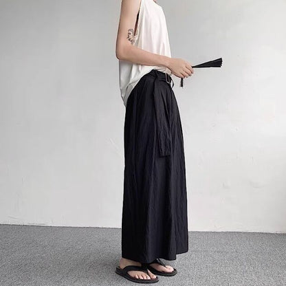 Belted Wide Pants【TR3313】