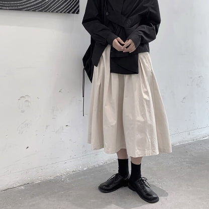 A-Line High-Waist Skirt【TR3164】