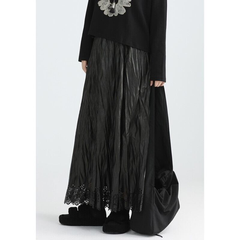 Flower Eyelet Skirt【TR3182】