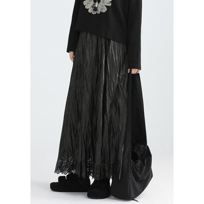 Flower Eyelet Skirt【TR3182】