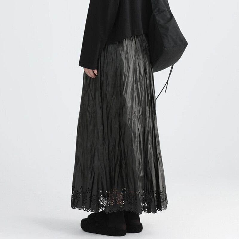 Flower Eyelet Skirt【TR3182】
