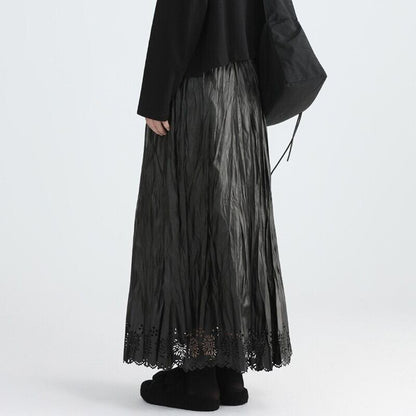 Flower Eyelet Skirt【TR3182】