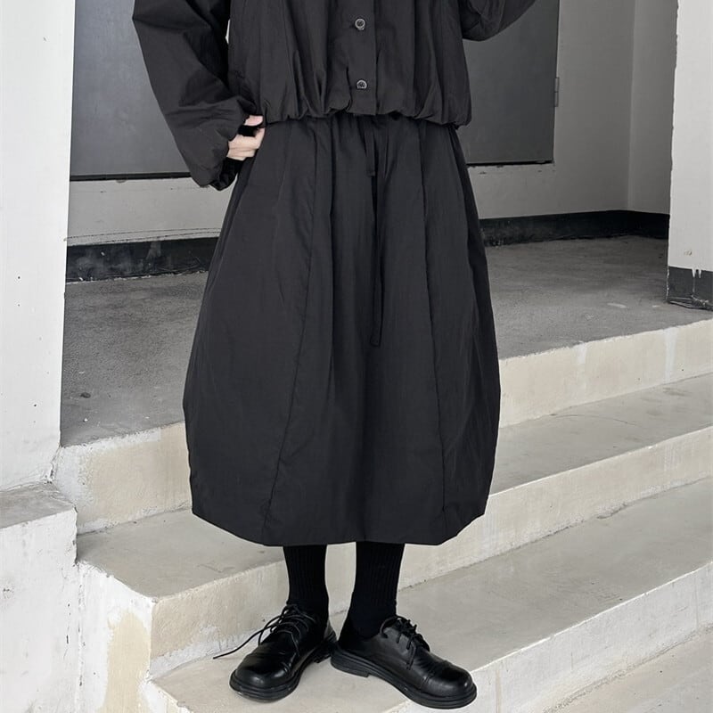 Quilting Balloon Skirt【TR3156】