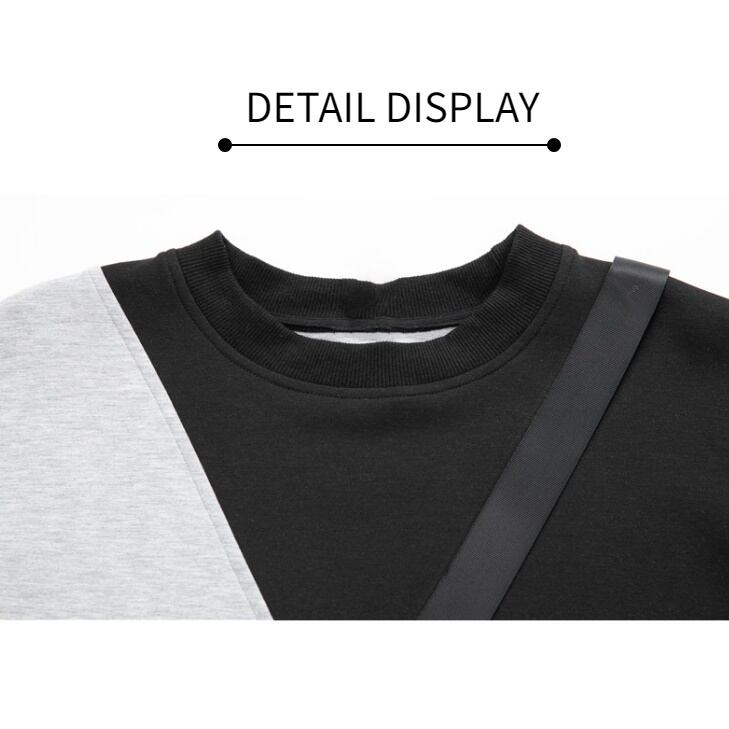 〈Unisex〉Color Block Pullover Shirt【TR2990】