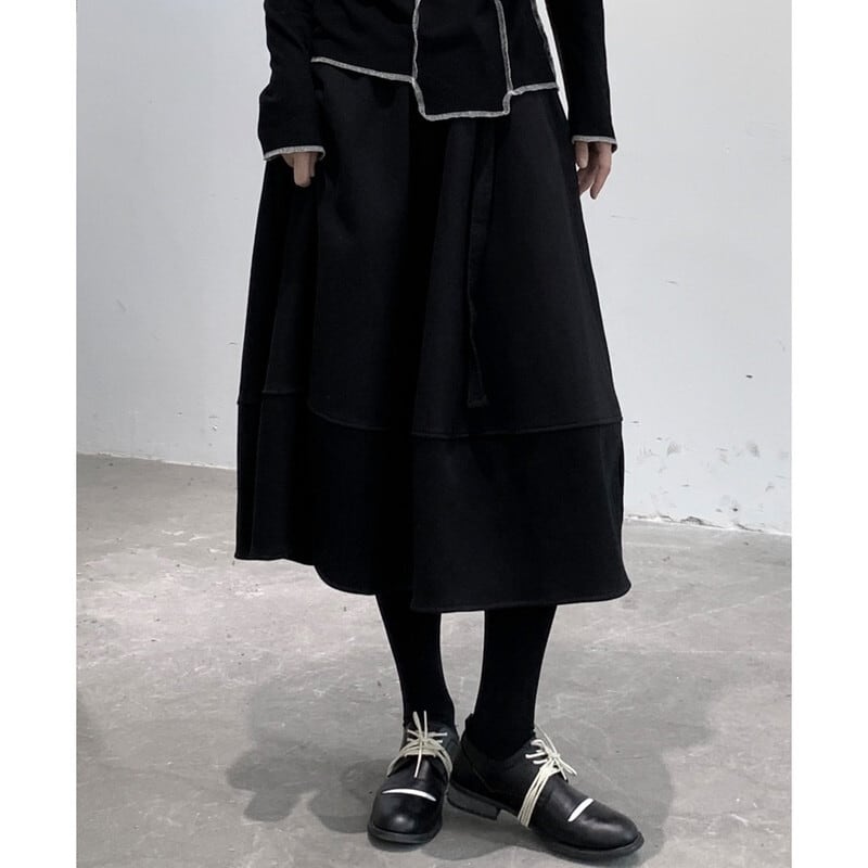 Balloon Tiered Skirt【TR3178】
